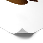 Poster "Vous Avez Compris" Citation Motivationnelle Gold  (Coin)