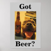 Poster Vous Avez De La Bière ? (Devant)