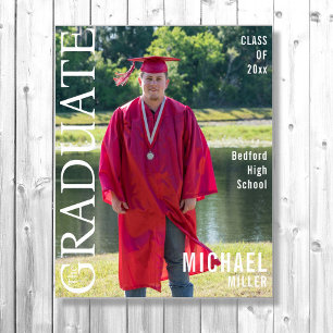 Poster Vous avez fait la couverture de la revue Graduate 