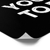 Poster Vous Avez Gagné À Être En Train D'Aimer Veggie Pun (Coin)