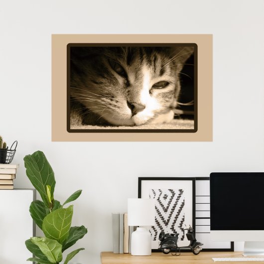 Poster Vous avez manqué (Bureau à domicile)