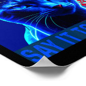 Poster Vous Avez Quelque Chose À Dire À Mon Chat Visage P (Coin)