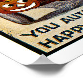 Poster Vous avez un Halloween heureux (Coin)