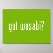 Poster vous avez wasabi ? (Devant)