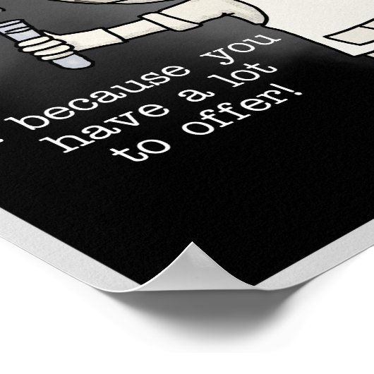 POSTER VOUS COMPTEZ (Coin)