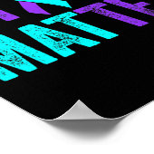 Poster Vous Comptez Prévention Suicide Turquoises Purple (Coin)