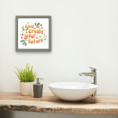 Poster Vous Créez Votre Futur Motivation