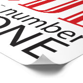 Poster Vous devez être bizarre pour être numéro un (Coin)