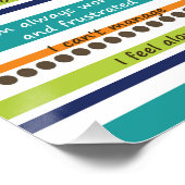 Poster "Vous Dites/Dieu Dit" Versets Inspirationnels De L (Coin)