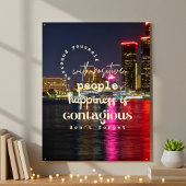 Poster Vous entourer avec une motivation positive