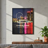 Poster Vous entourer avec une motivation positive