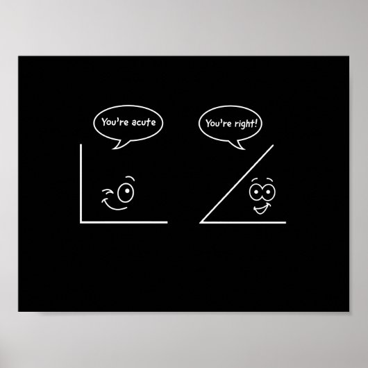 Poster Vous êtes aigu (Devant)