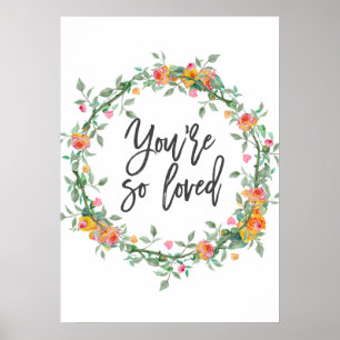 Poster Vous êtes ainsi les copies romantiques aimées de