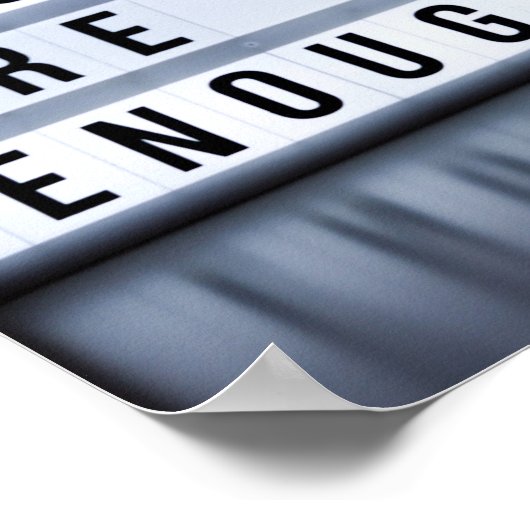 Poster Vous êtes assez (Coin)