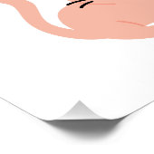 Poster Vous êtes assez chat Affirmation (Coin)