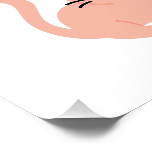 Poster Vous êtes assez chat Affirmation (Coin)