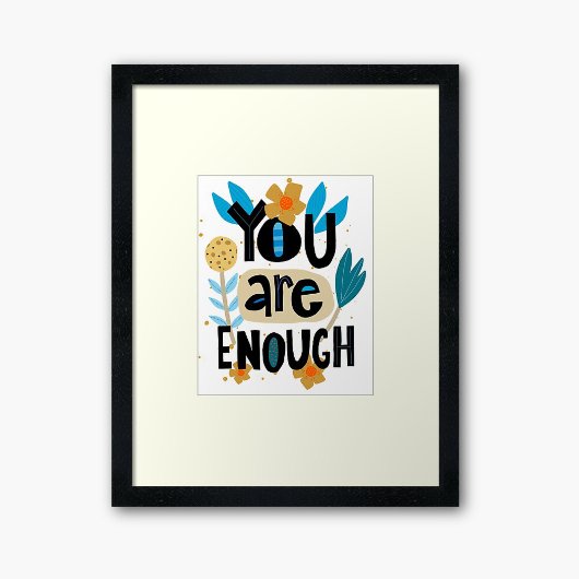 Poster Vous Êtes Assez Lettré À La Main Citation Inspirat