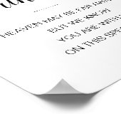 Poster Vous êtes avec nous Le ciel peut être loin Mariage (Coin)