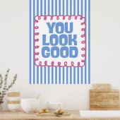 Poster Vous êtes beau (Cuisine)