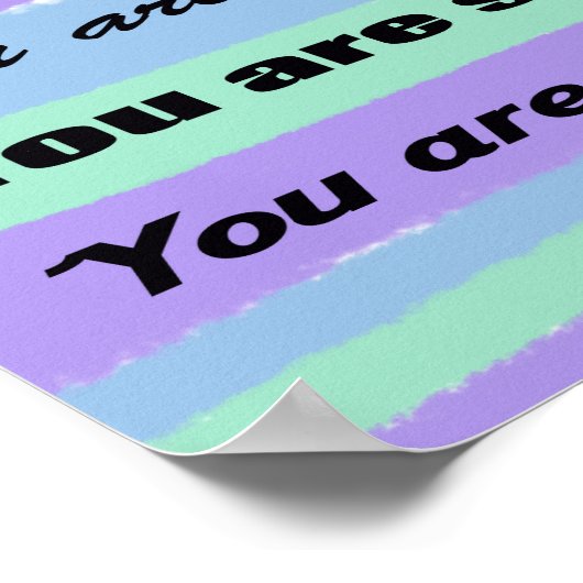 Poster Vous êtes beau (Coin)