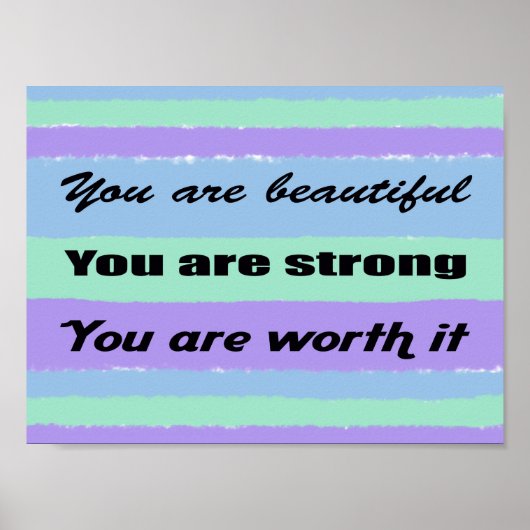 Poster Vous êtes beau (Devant)