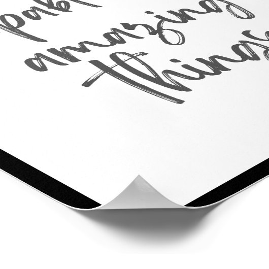 Poster Vous êtes capable de choses extraordinaires. Devis (Coin)