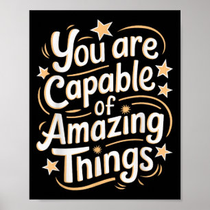 Poster Vous êtes capable de choses incroyables