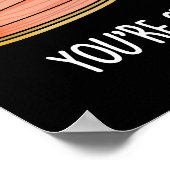 Poster Vous êtes Coussin à coudre mignonne Jeu Bleu Bleu (Coin)