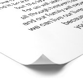 Poster Vous êtes dans un poème mémorial pour maman (Coin)