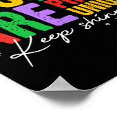 Poster Vous êtes différents Accepter l'amour comprendre l (Coin)