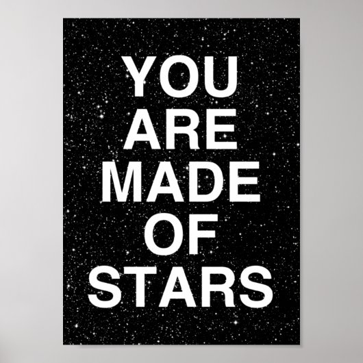 Poster Vous Êtes Fait D'Étoiles (Devant)