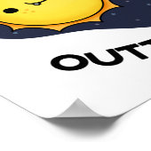 Poster Vous êtes hors de ce monde drôle de jeu d'astronom (Coin)