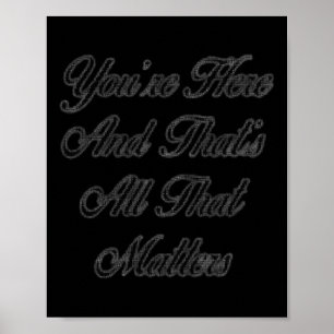 Poster Vous êtes ici