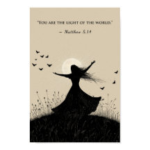 Vous êtes la Lumière du Monde Matthieu 5:14 Bible