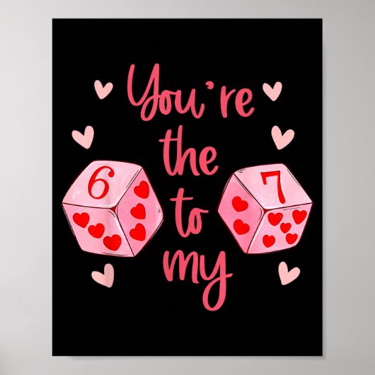 Poster Vous êtes le 6 pour mon 7 drôle de Saint-Valentin (Devant)