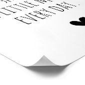 Poster Vous êtes le coeur de la typographie (Coin)