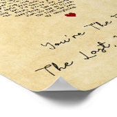 Poster Vous êtes le premier La Dernière chanson My Everyt (Coin)