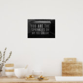 Poster Vous êtes les arrosées de ma glace (Cuisine)