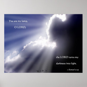 Poster Vous êtes ma lampe