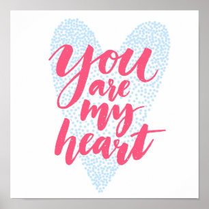 Poster Vous êtes mon coeur