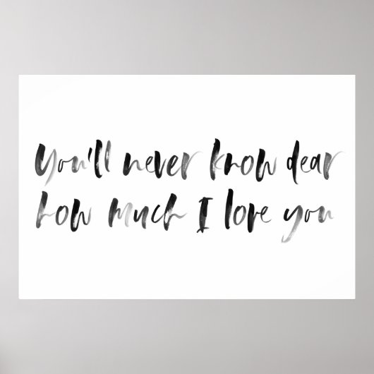 Poster Vous Êtes Mon Écran D'Aquarelle Sunshine (Devant)