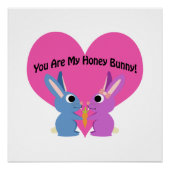 Poster Vous êtes Mon Lapin de Miel ! (Devant)