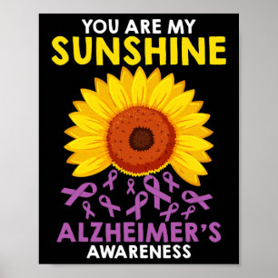 Poster Vous êtes mon rayon de soleil La sensibilisation à