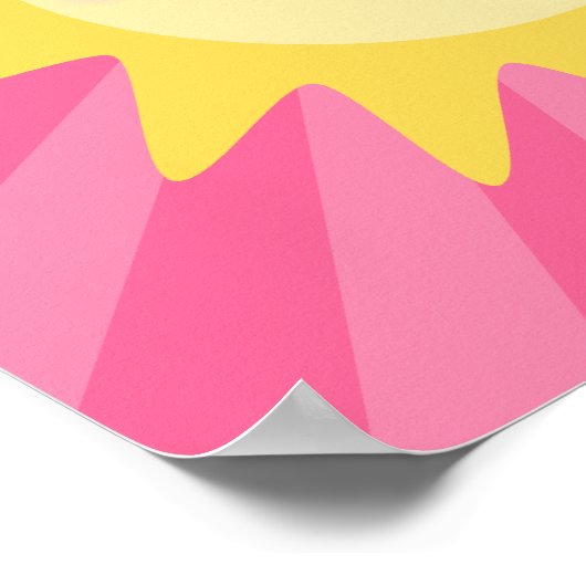 Poster Vous êtes mon rose soleil (Coin)