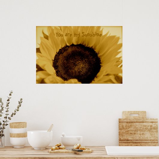 Poster Vous Êtes Mon Soleil (Cuisine)