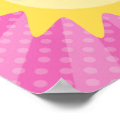 Poster Vous êtes mon soleil dans le rose chaud (Coin)