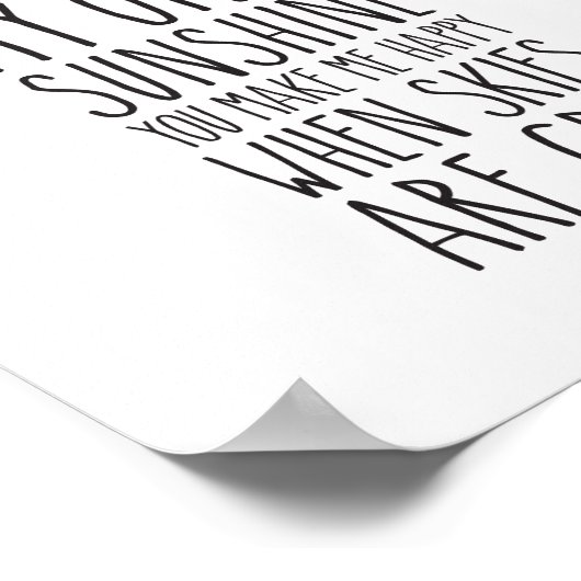 Poster Vous êtes mon soleil, mon seul soleil (Coin)