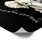 Poster Vous Êtes Mon Sunshine Hippie Sunflower Elephant (Coin)