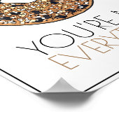 Poster Vous êtes My Everything Bagel Petit déjeuner Cuisi (Coin)