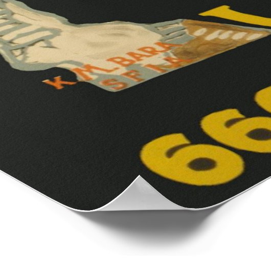 Poster Vous Êtes Recherché Par L'Armée (Coin)